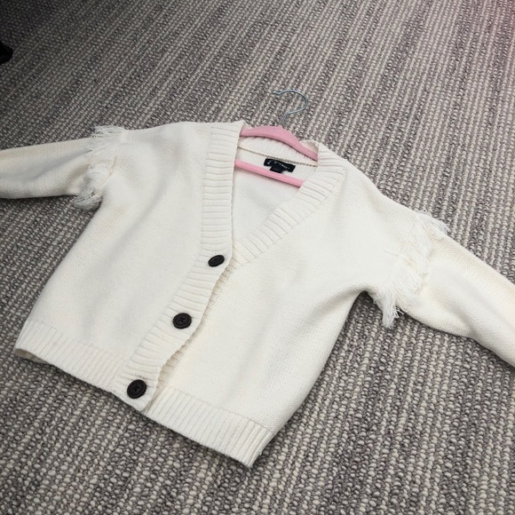 NWOT Art Class toddler fringe cardigan - Picture 5 of 6